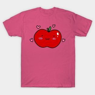 Red Apple In Love T-Shirt